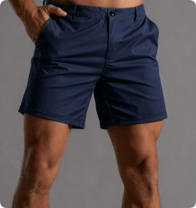 Men's Shorts With Pockets Fashion Summer Button Beach Pants
