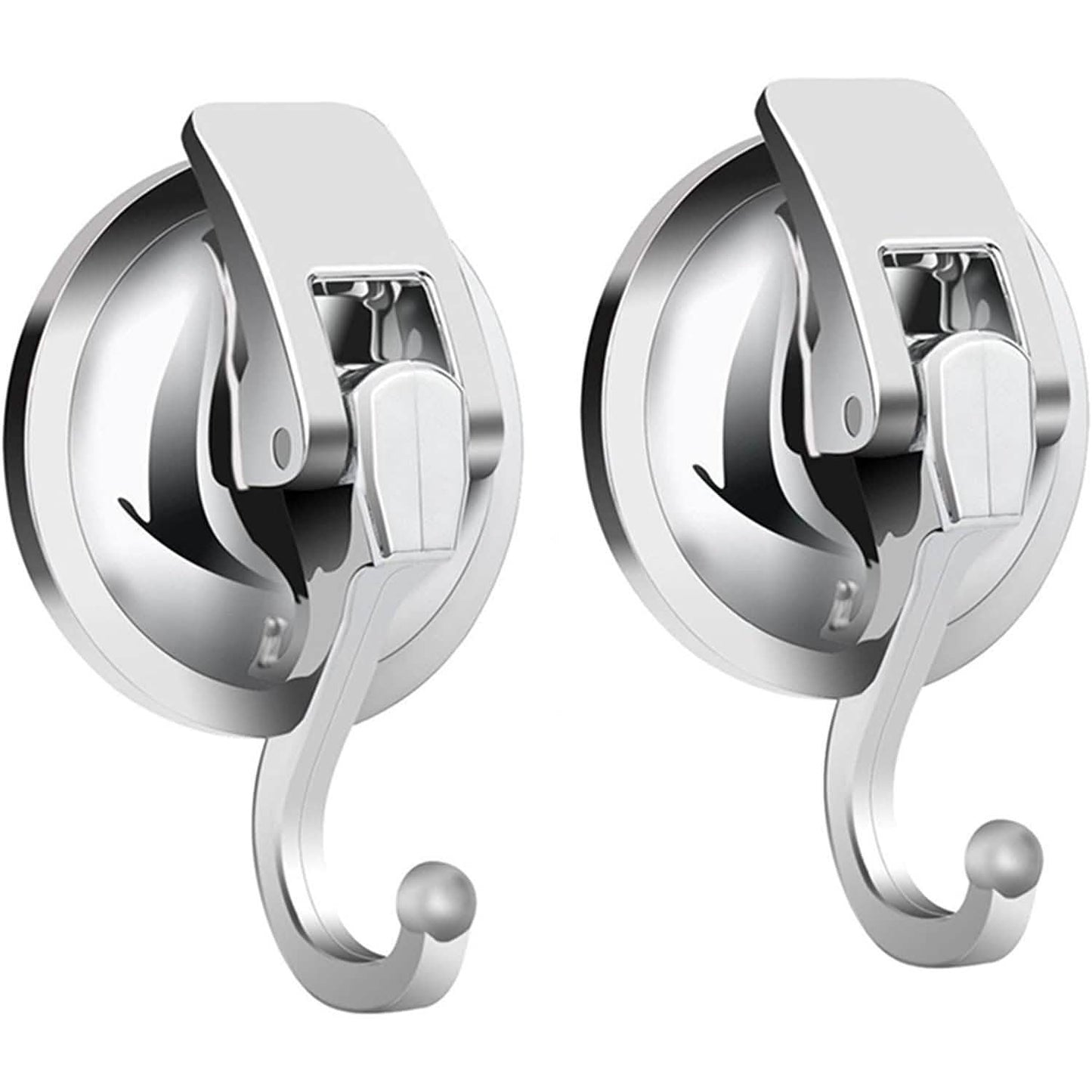2-Pack: Heavy Duty Vacuum Suction Cup Hook