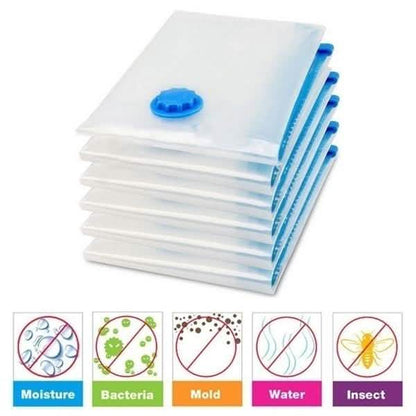 2-Pack: Space Saver Saving Storage Seal Vacuum Vac Bags