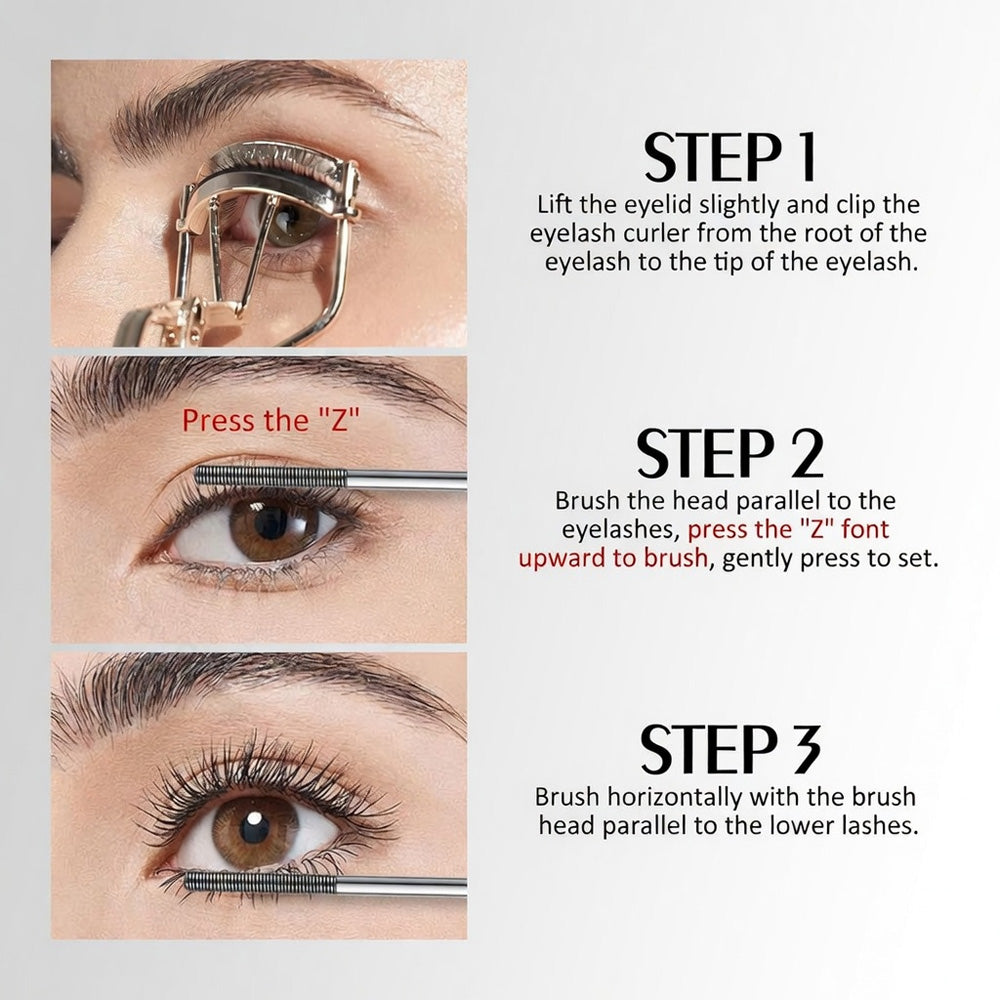 Waterproof Fibre Mascara  – Volume & Length without Clumping for Dramatic Moments