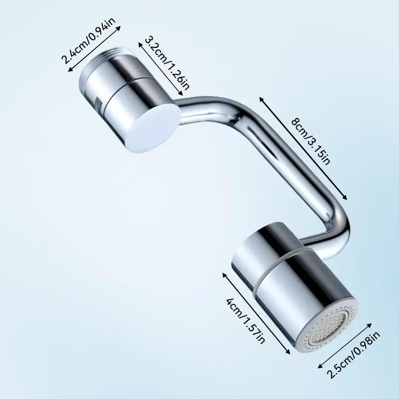⭐1080° Universal Faucet Aerator - Dual Mode & All-Angle Control