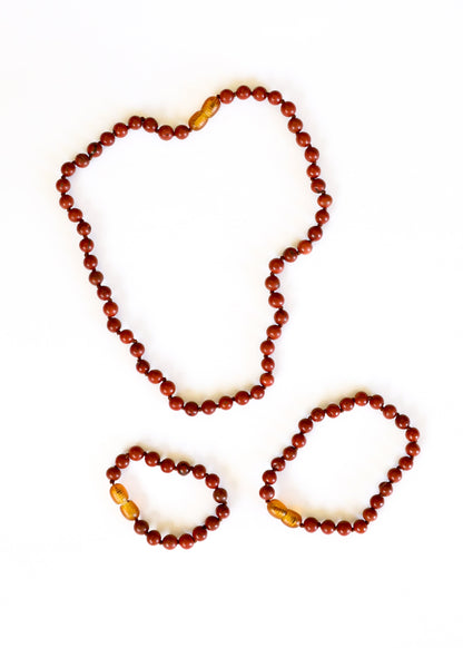 Red Jasper Gemstone Necklace