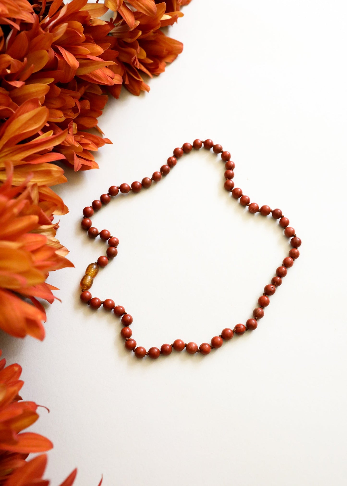 Red Jasper Gemstone Necklace