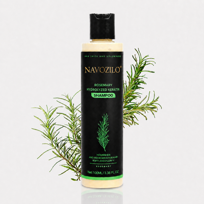 🏆🦦LAST DAY 50% OFF🏆 Official-Size Rosemary Keratin Scalp Shampoo| Full-size scalp care for thicker-looking, stronger-feeling hair.