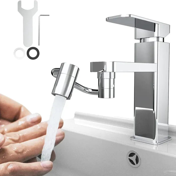 ⭐1080° Universal Faucet Aerator - Dual Mode & All-Angle Control