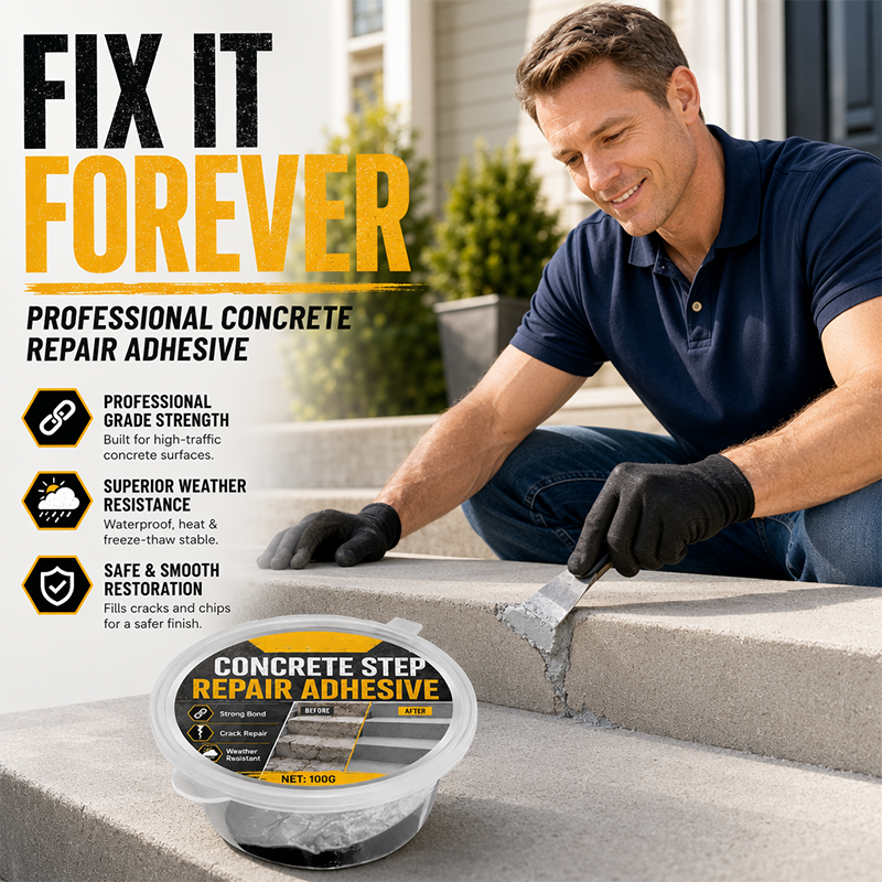 ⏳Time-Limited Special⏰Concrete Step Repair Adhesive