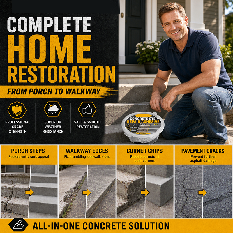 ⏳Time-Limited Special⏰Concrete Step Repair Adhesive