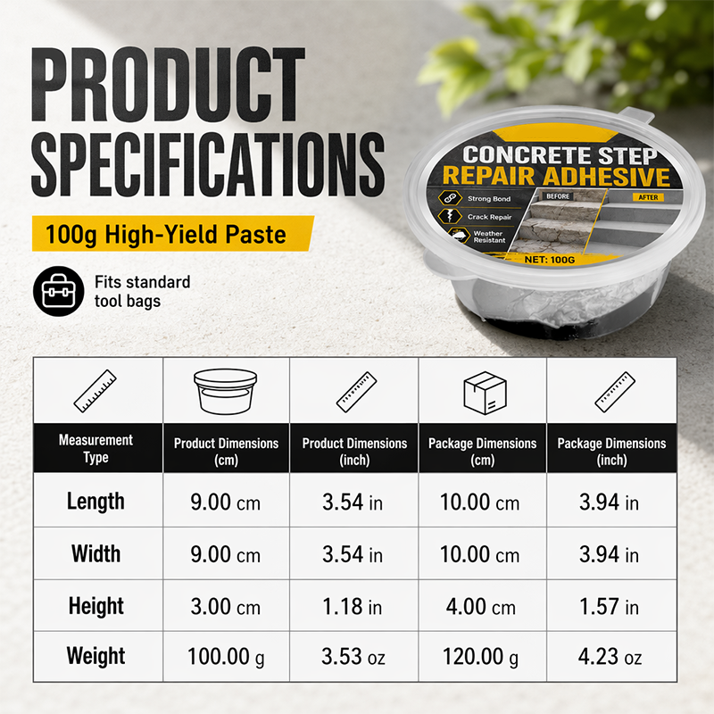 ⏳Time-Limited Special⏰Concrete Step Repair Adhesive