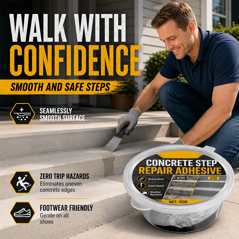 ⏳Time-Limited Special⏰Concrete Step Repair Adhesive