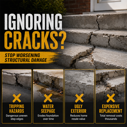⏳Time-Limited Special⏰Concrete Step Repair Adhesive